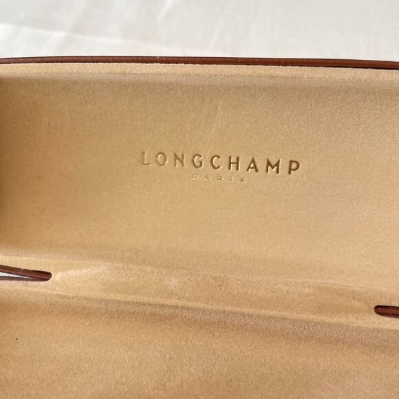 Longchamp Paris Sunglasses Case Brown - Picture 3 of 6